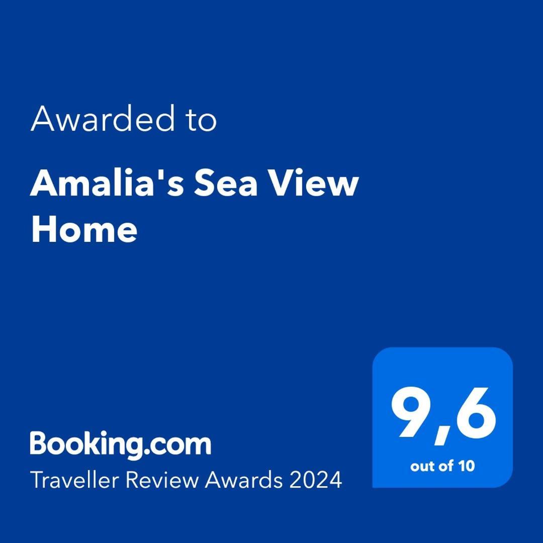 Amalia'S Sea View Home 罗希姆诺 外观 照片